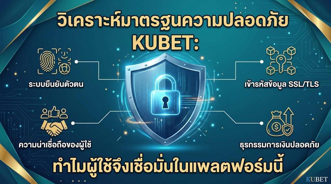 วิเคราะห์มาตรฐานความปลอดภัย KUBET: ทำไมผู้ใช้จึงเชื่อมั่นในแพลตฟอร์มนี้